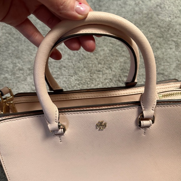 Tory Burch Cream Satchel Bag - Picture 3 of 7